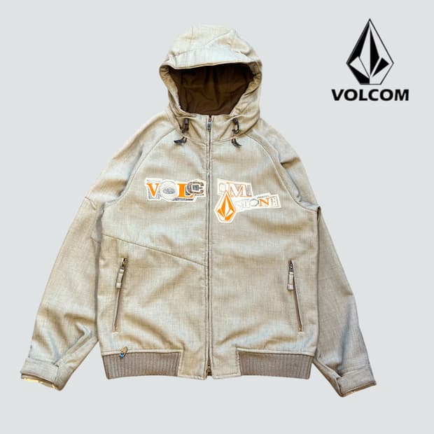 [M]VOLCOM 볼컴 빅로고 후드 자켓