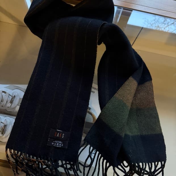 닥스 스코티쉬 캐시미어 머플러