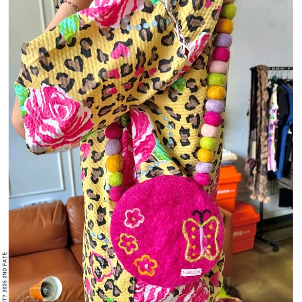 Gry and Sif Nepal Handcraft Knit Bag