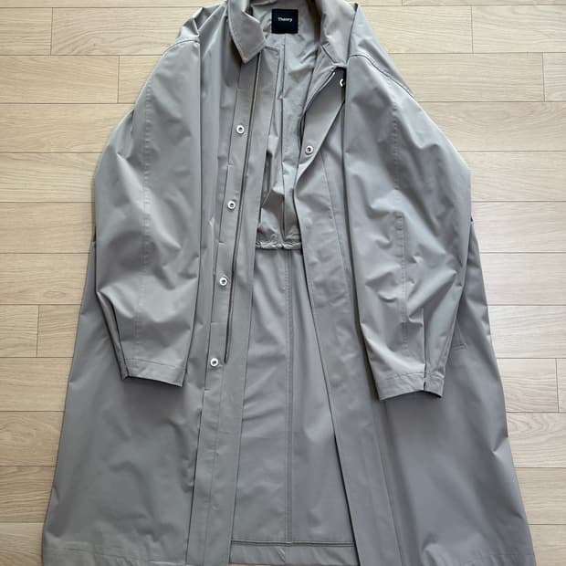 Theory 띠어리 그레이 코트 M