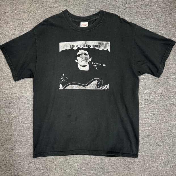 빈티지 Lou reed 티셔츠