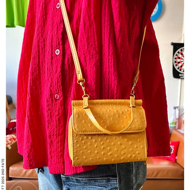 Japanese Vintage 2-Way Mini Leather Bag