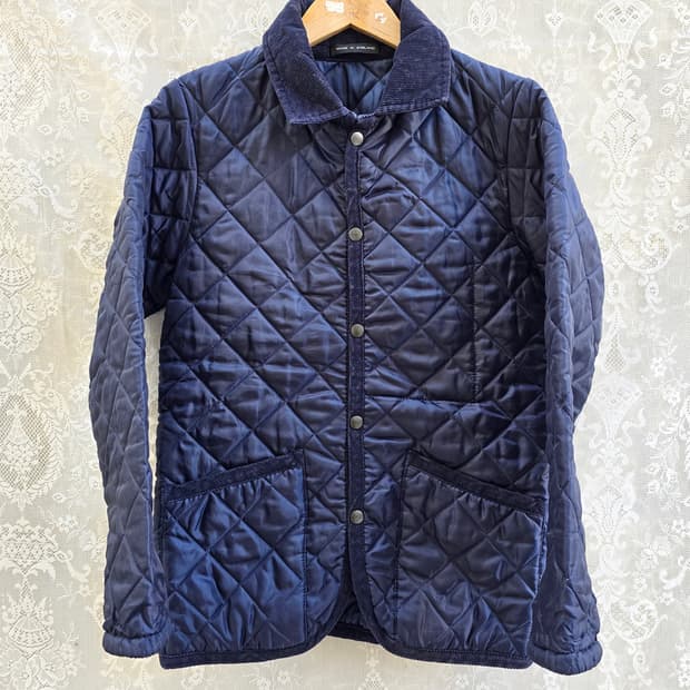 영국산 퀼팅 자켓