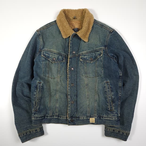 아베크롬비 쉐르파 데님 자켓