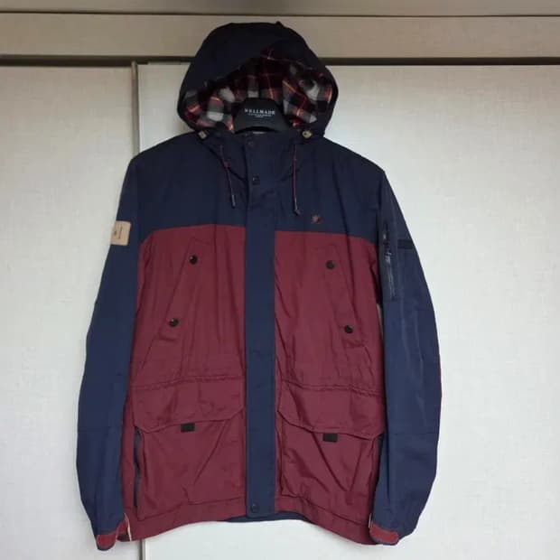 라푸마 남성 춘추동후드 자켓 100