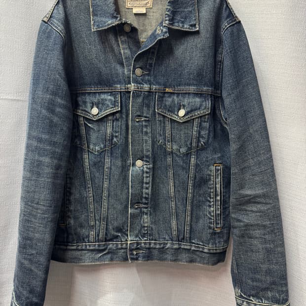 폴로랄프로렌 투포켓 페이디드 워싱 데님자켓 M(M)