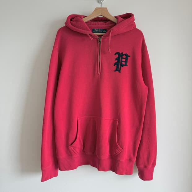 폴로 랄프로렌(Polo Ralph Lauren) 하프집업 후드