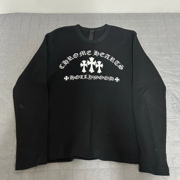 [L] 크롬하츠 세메터리 헐리우드 와플 니트