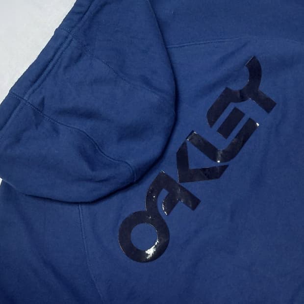 [정품] 오클리(Oakley) 하프 집업 후드티 (블루/95)