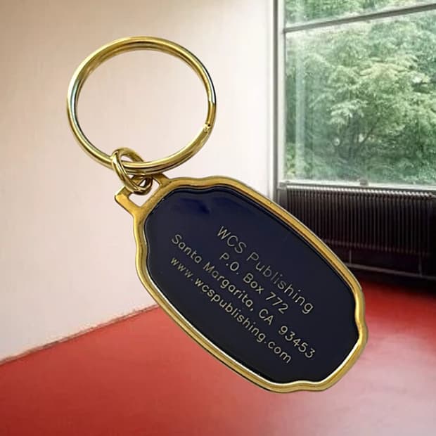Vintage 90s Keyring