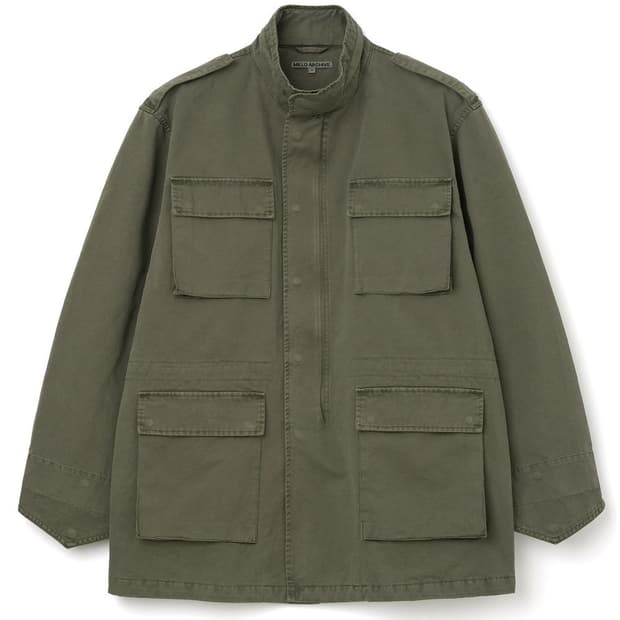 밀로아카이브 / m65 필드자켓 오버다이드 카키 / M