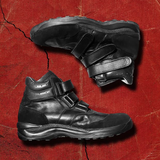 Margiela 오리지널 70s 독일군 벨크로 파일럿 부츠 285