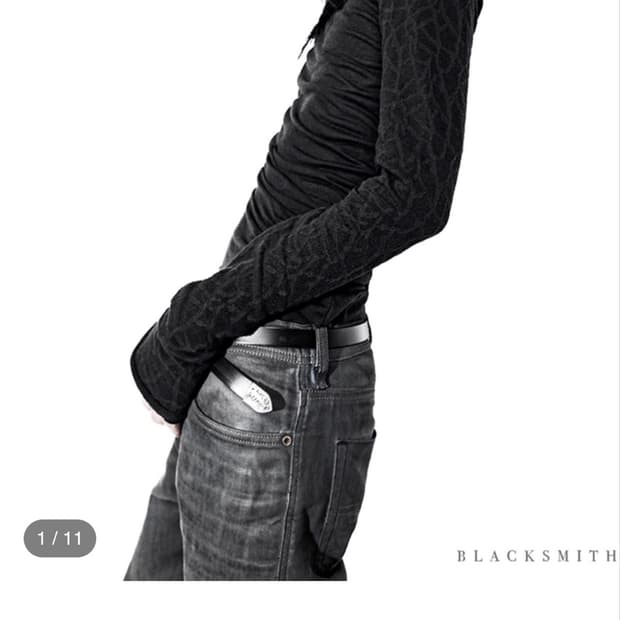 [구매글] Curved Body Sheer Long Sleeve 