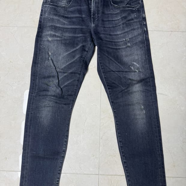 R13 블랙워싱데님(boy핏)