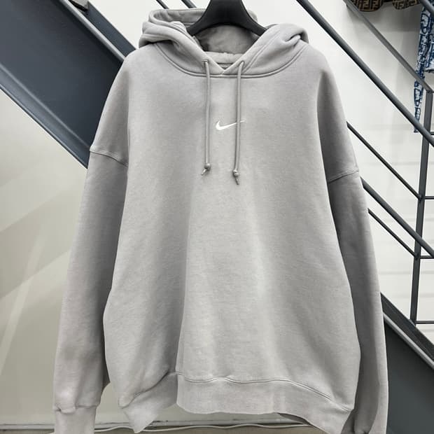 나이키 X 피어오브갓 더블 후드 티셔츠