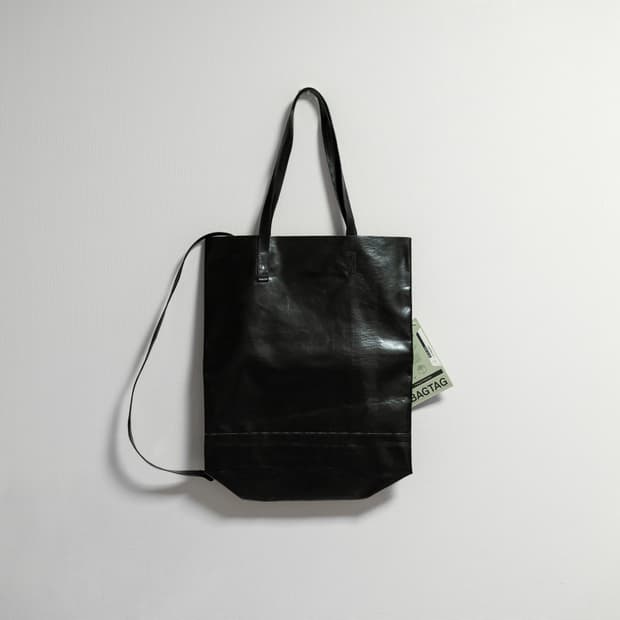 프라이탁 F262 줄리엔 미사용품 올블랙 토트백 숄더백