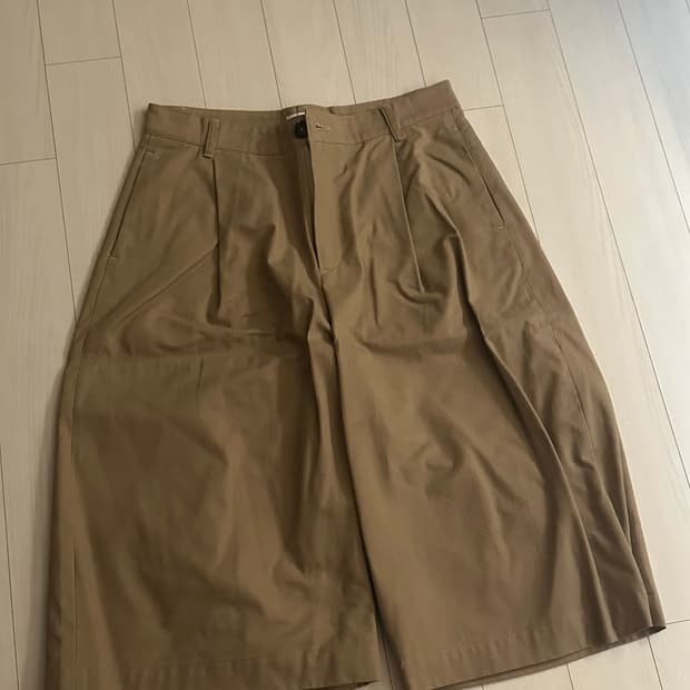 르아브 모카 캔버스 버뮤다 팬츠