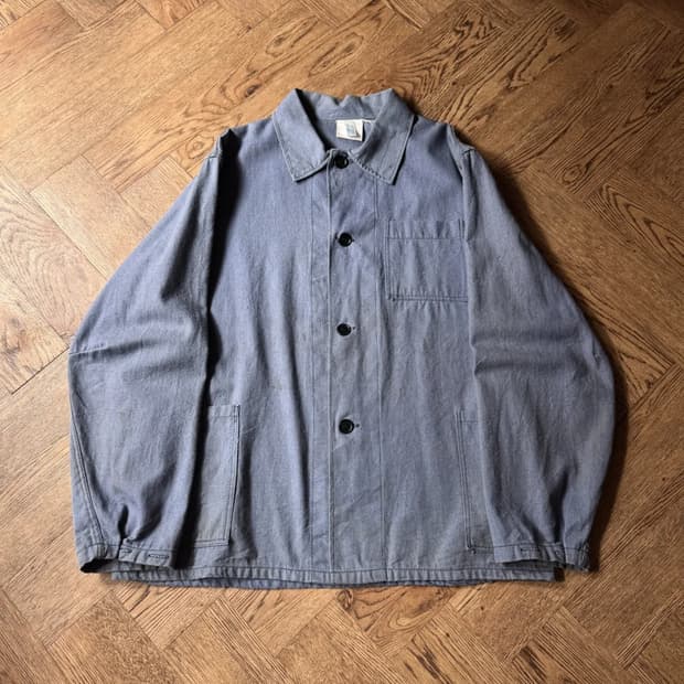 [L]90's 빈티지 트윌코튼 3포켓 프렌치 워크 자켓