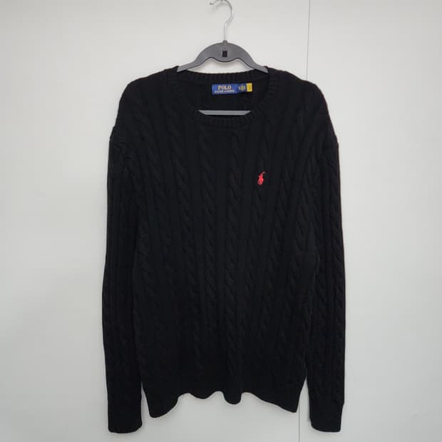 폴로랄프로렌 105 케이블니트 꽈배기니트