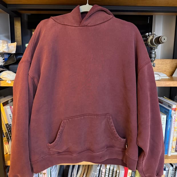 아킴보 클럽 페이디드 와인 후디