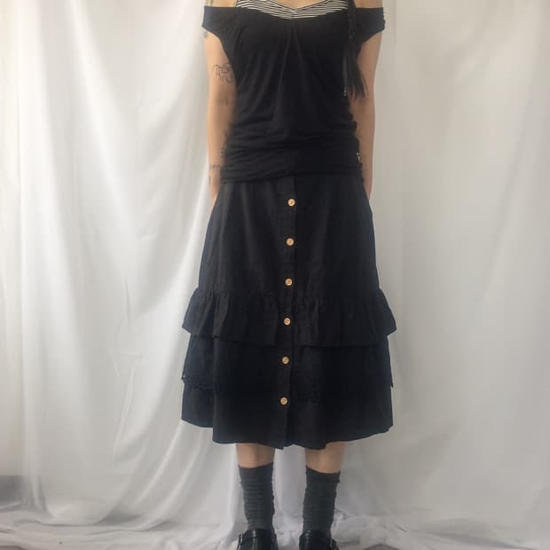 Morgan layered point sleeveless