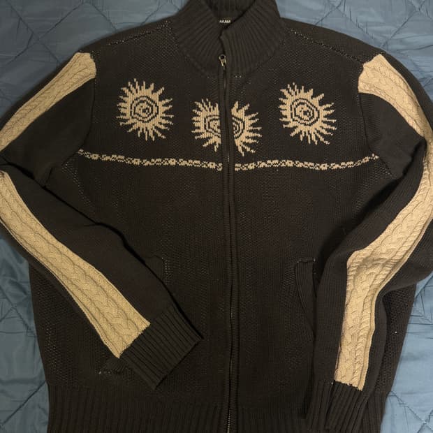 아캄 니트집업 2