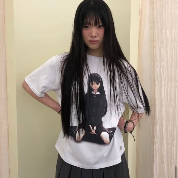 미시착새상품/당일배송) 코이세이오 매장 한정 고시오 반팔티