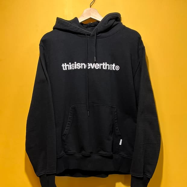 [S] 디스이즈네버댓 thisisneverthat 로고 베이직 후드티셔츠