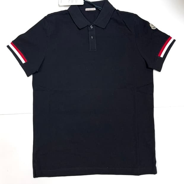 몽클레어 남성 pk 티셔츠 네이비 moncler