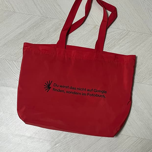 베를린 포토북 에코백