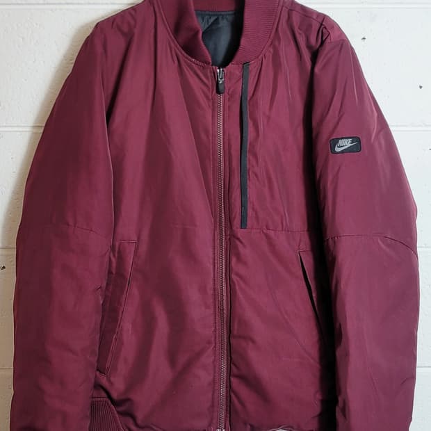 나이키 리버시블(양면) 덕다운(오리털) 패딩 블루종점퍼 판매