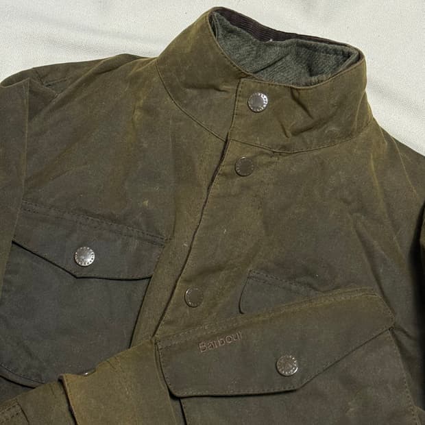 S 바버 오그스톤 왁스 재킷