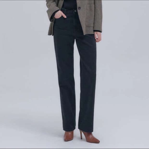 (미착용) 닐바이피 블랙 데님 55