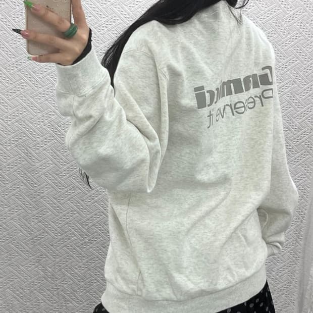 그라미치 모던 캐주얼 프리저브 잇 맨투맨 XL C09087