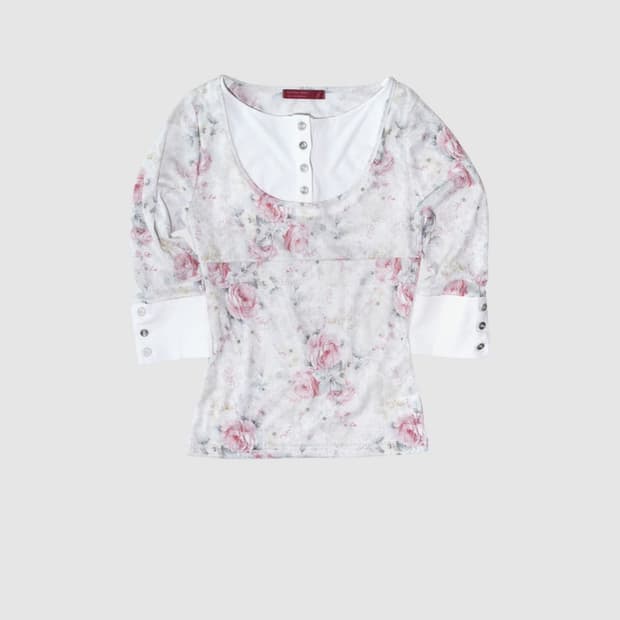 인앤양인하모니 레이어드탑 layered top,rose