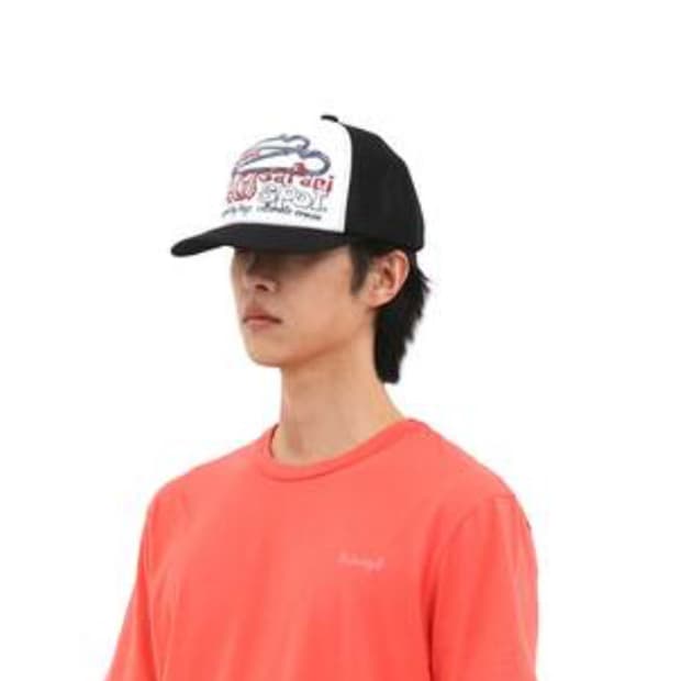 사파리스팟 세이프티 로고 매쉬 캡