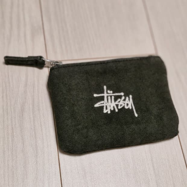 스투시 코인 파우치