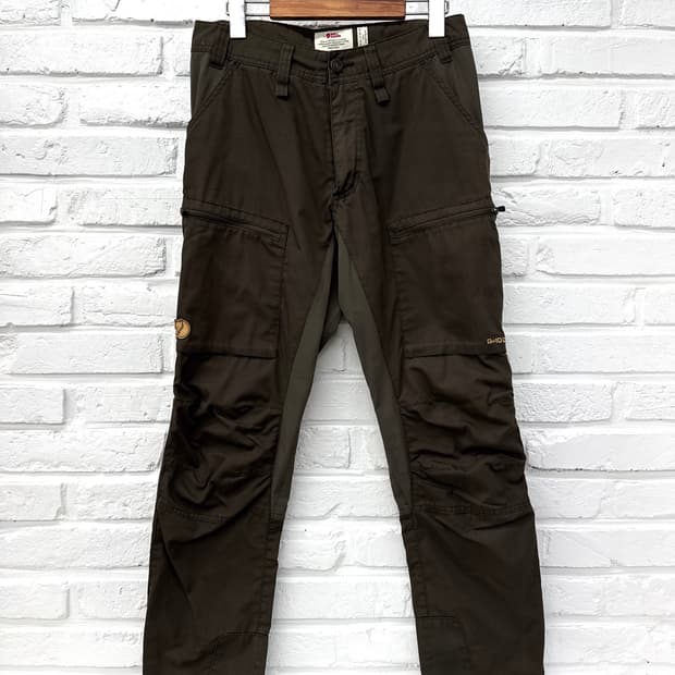 FjallRaven브라운 아비스코 라이트 트레킹 트라우저