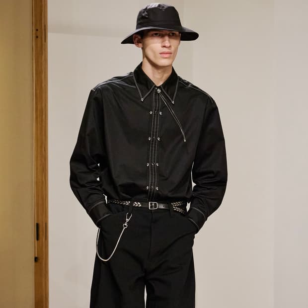 [L]르메르 25ss EMBELLISHED 메탈 셔츠