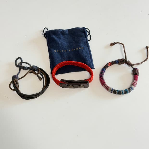 폴로 랄프로렌 wrist band 팔찌