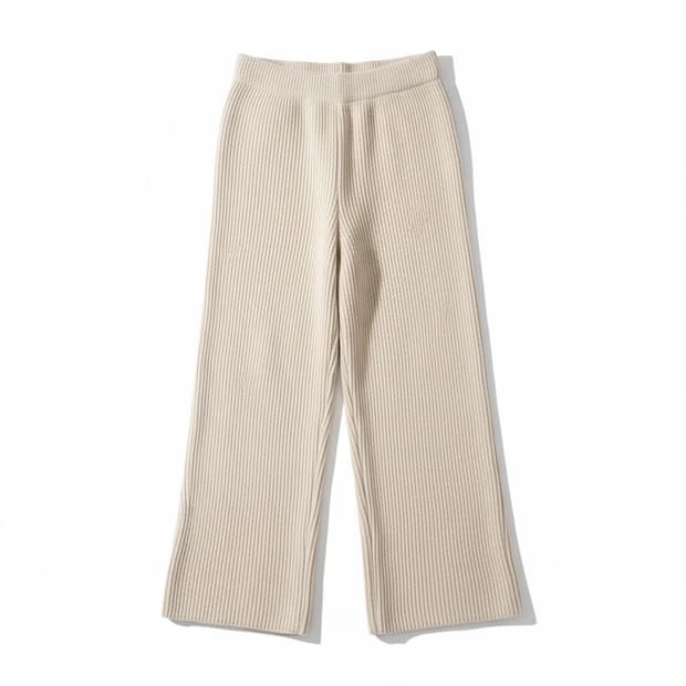 ORR 니트 와이드 팬츠 M