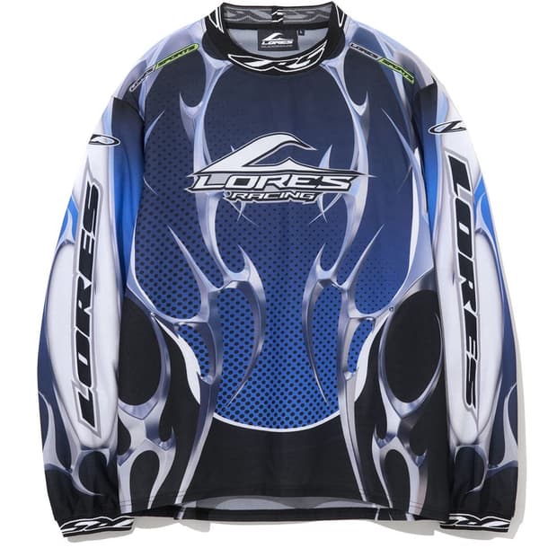 로어즈 Guccimaze Motocross Jersey 블루 저지 L