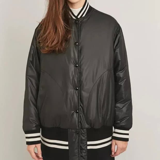 mm6 리버시블 봄버 자켓 
