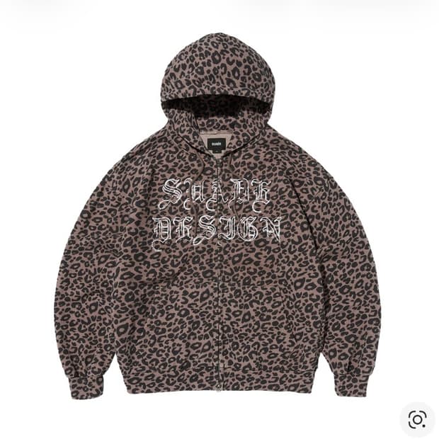Suade 레오파드 후드집업 s사이즈 🐆