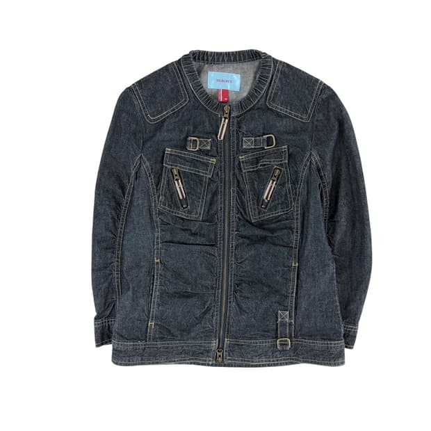 Vintage 데님 집업