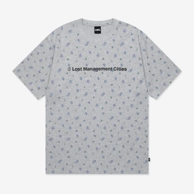 FN OG TEE flower gray