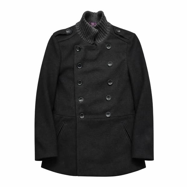 돌체앤가바나 00‘s 밀리터리 하이넥 피코트