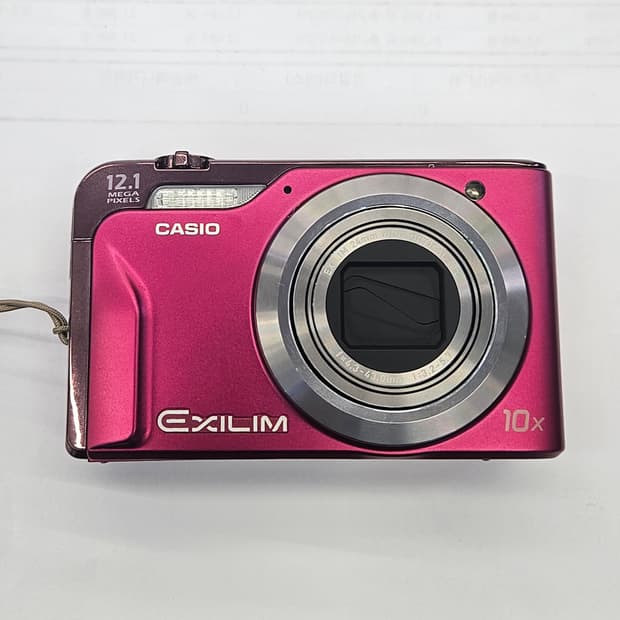 카시오 엑슬림 h10 디카 핑크