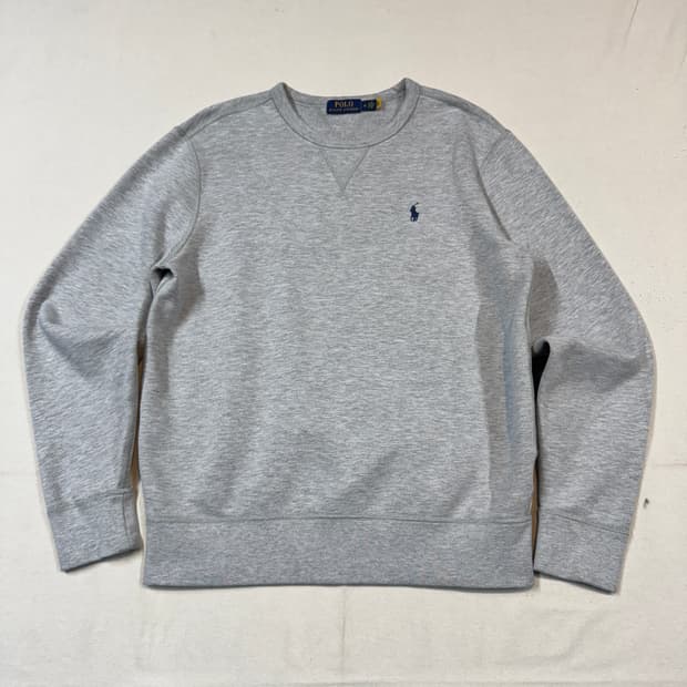 M) 폴로 랄프로렌 플리스 스웨트셔츠 앤도버 헤더 신형 큐알탭