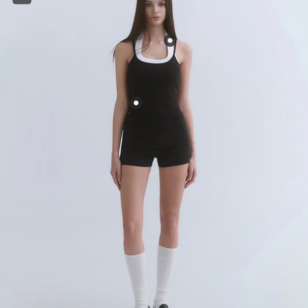 무탠다드 우먼즈 마이크로 져지 쇼츠